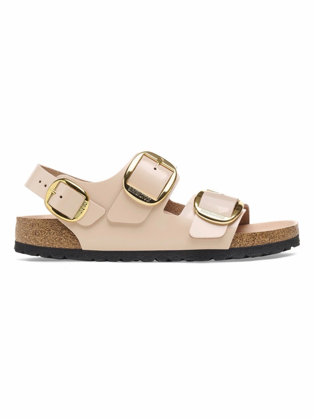 Birkenstock Milano Soft Pink Sandals with Big Buckles - Picture 8 of 11